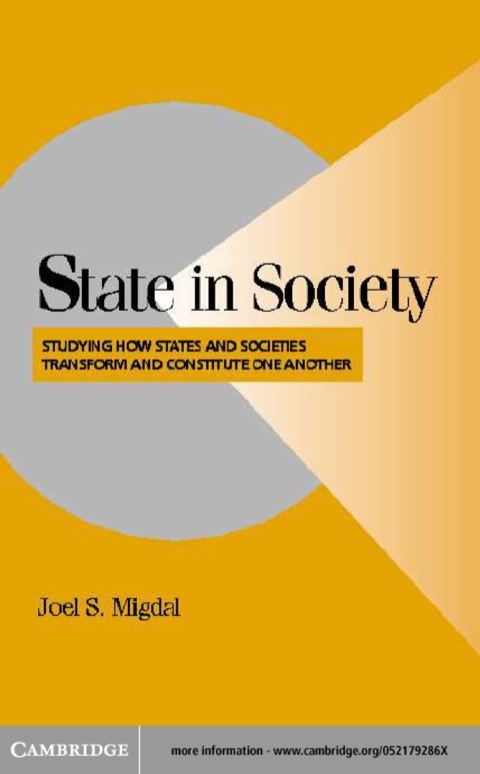 Cover image for book State in Society