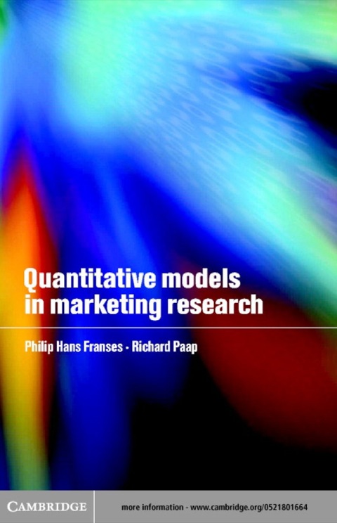 Cover image for book Quantitative Models in Marketing Research