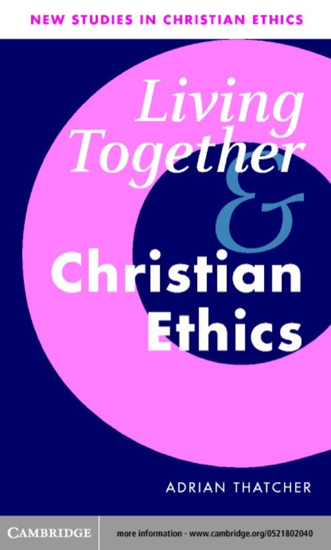 Cover image for book Living Together and Christian Ethics