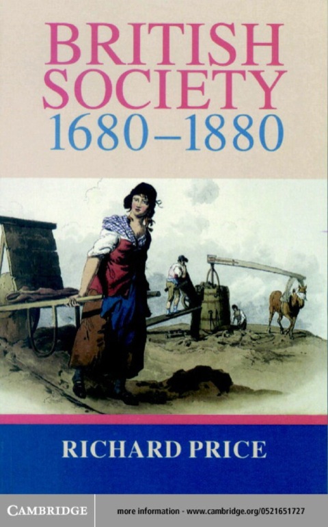 Cover image for book British Society 1680–1880