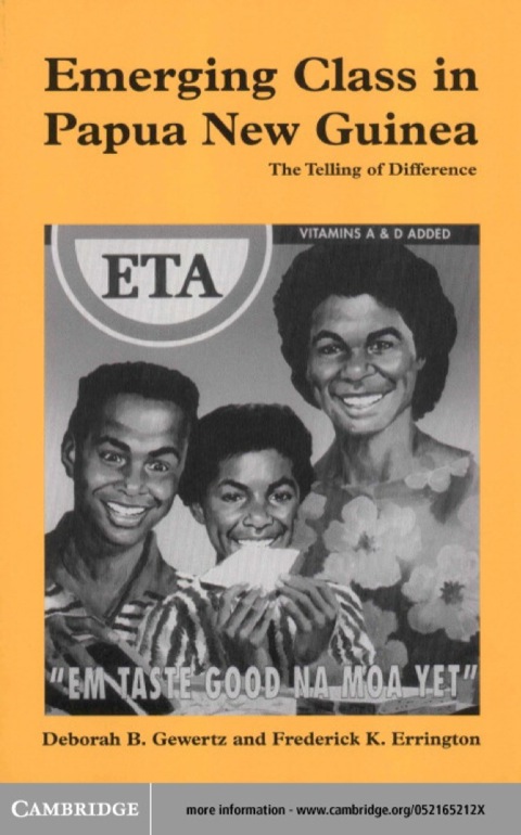 Cover image for book Emerging Class in Papua New Guinea