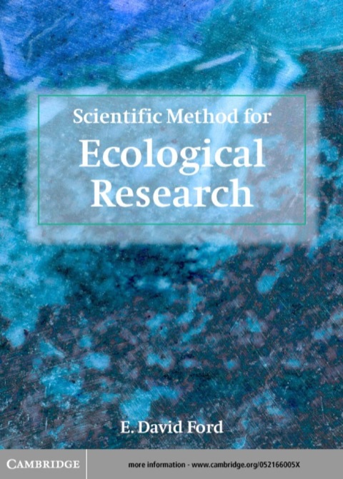 Scientific Method for Ecological Research 
