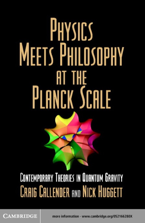 Cover image for book Physics Meets Philosophy at the Planck Scale