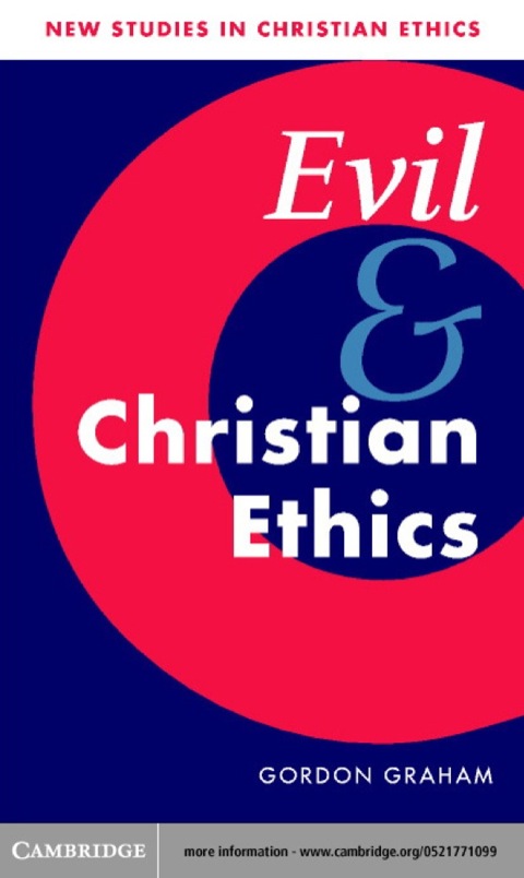 Cover image for book Evil and Christian Ethics