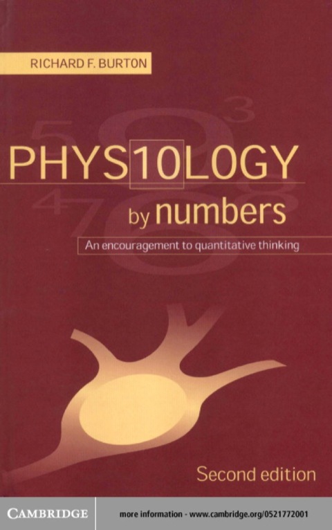 Cover image for book Physiology by Numbers