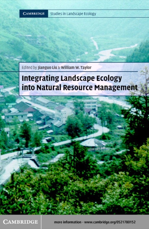 Cover image for book Integrating Landscape Ecology into Natural Resource Management