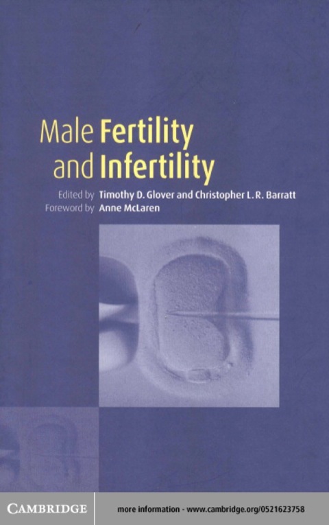 Cover image for book Male Fertility and Infertility