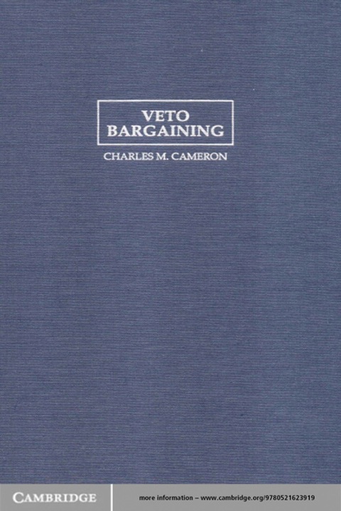 Cover image for book Veto Bargaining