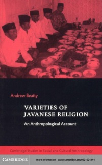 Cover image: Varieties of Javanese Religion 1st edition 9780521624442