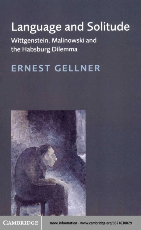 Cover image for book Language and Solitude