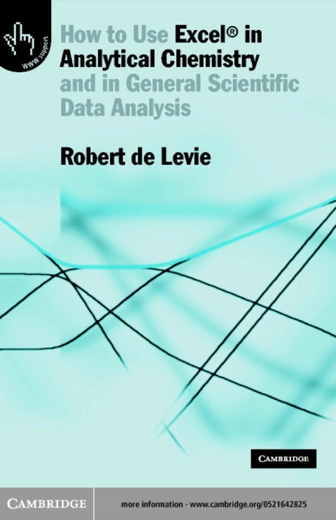 Cover image for book How to Use Excel® in Analytical Chemistry