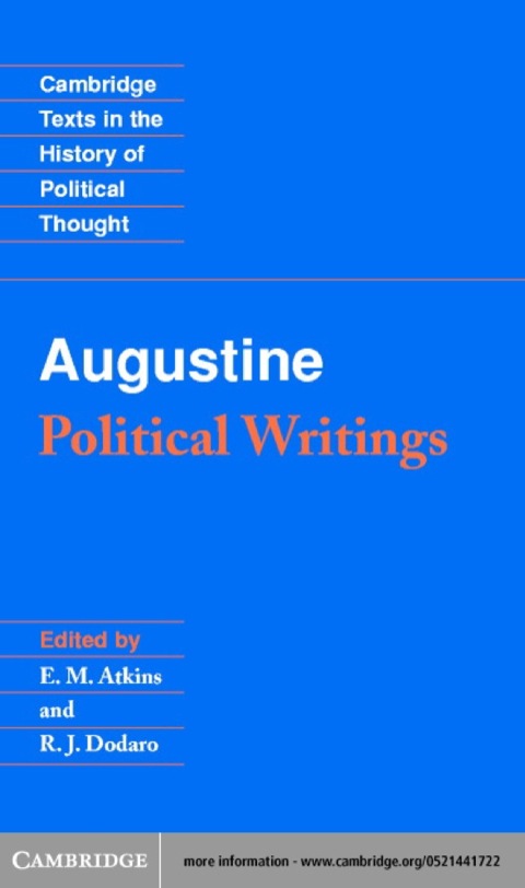 Cover image for book Augustine: Political Writings