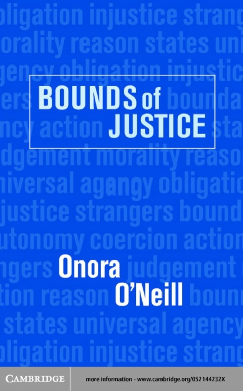 Cover image for book Bounds of Justice