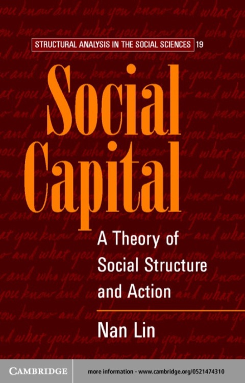 Cover image for book Social Capital