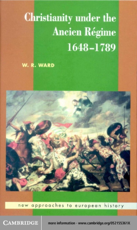 Cover image for book Christianity under the Ancien Régime, 1648–1789