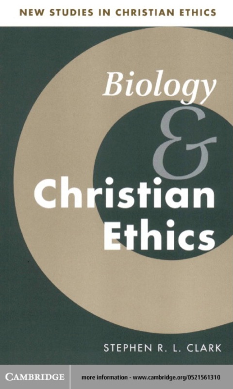 Biology and Christian Ethics 