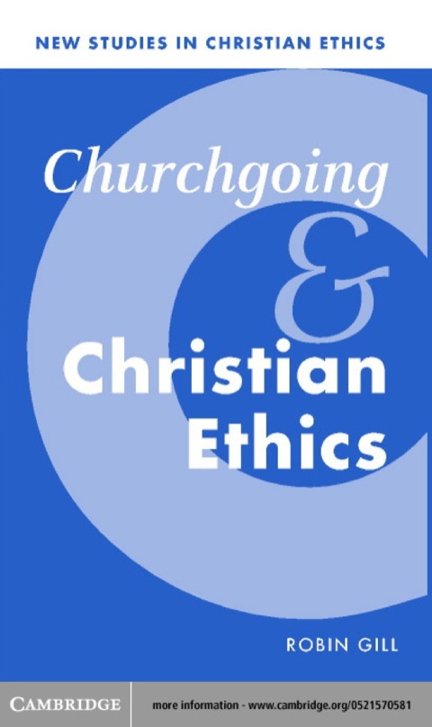 Cover image for book Churchgoing and Christian Ethics