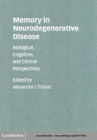 Memory in Neurodegenerative Disease