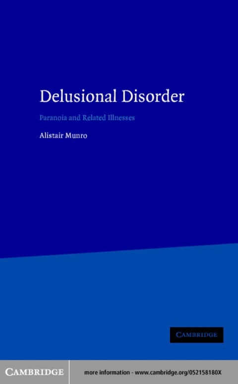 Cover image for book Delusional Disorder