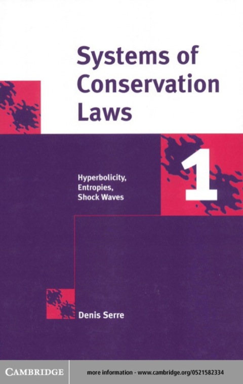 Cover image for book Systems of Conservation Laws 1