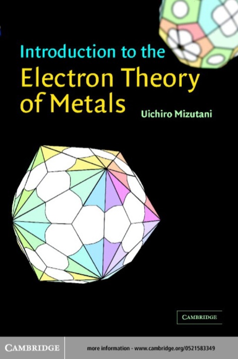 Cover image for book Introduction to the Electron Theory of Metals