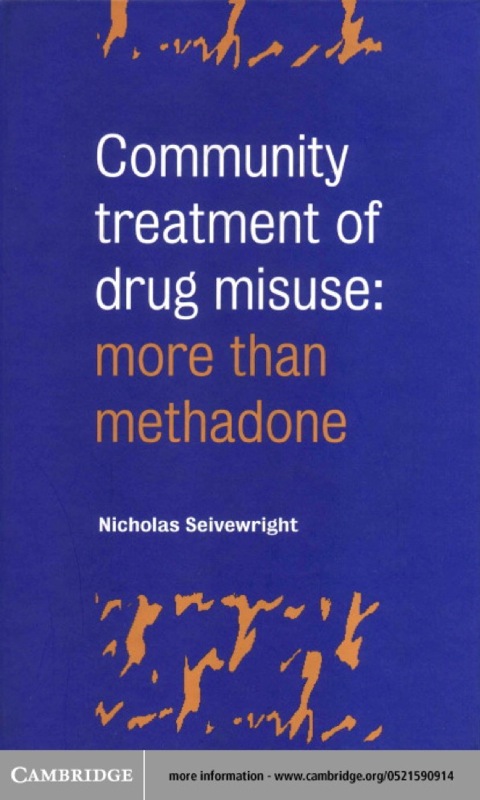 Cover image for book Community Treatment of Drug Misuse