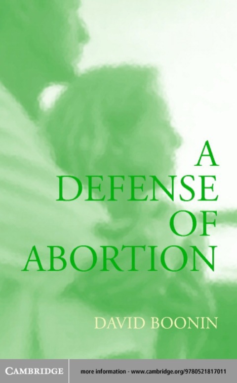 Cover image for book A Defense of Abortion