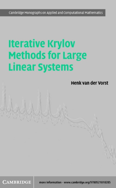 Cover image for book Iterative Krylov Methods for Large Linear Systems