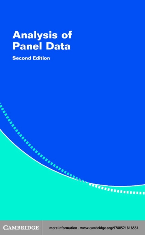 Cover image for book Analysis of Panel Data