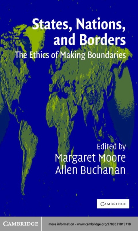 Cover image for book States, Nations and Borders
