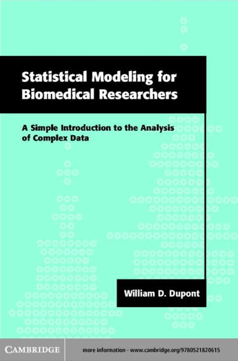 Cover image for book Statistical Modeling for Biomedical Researchers
