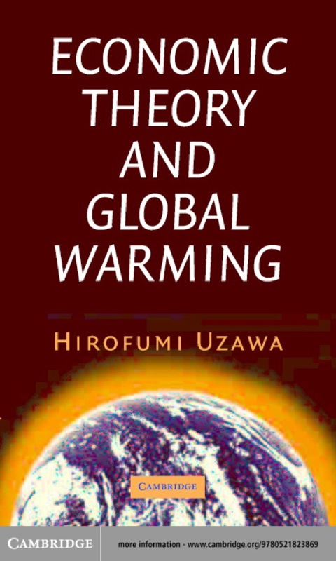 Cover image for book Economic Theory and Global Warming