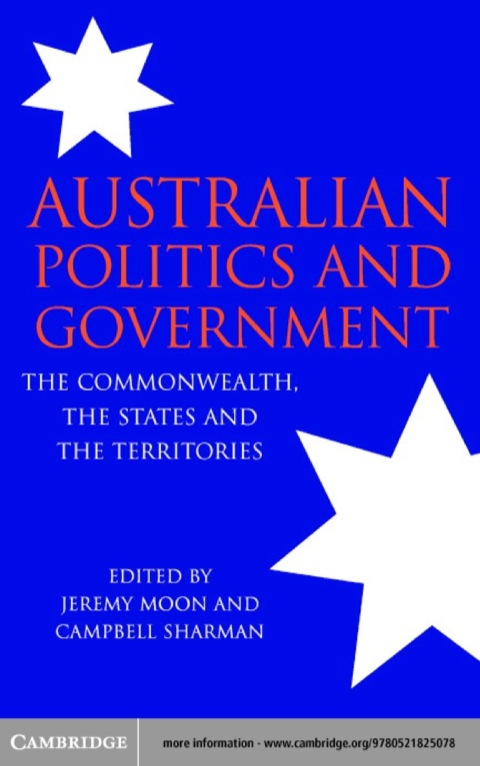 Cover image for book Australian Politics and Government