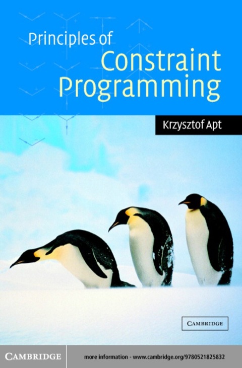 Cover image for book Principles of Constraint Programming