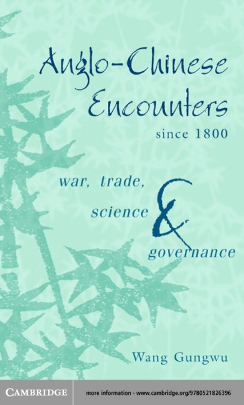 Cover image for book Anglo-Chinese Encounters since 1800