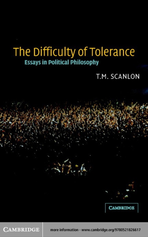 Cover image for book The Difficulty of Tolerance