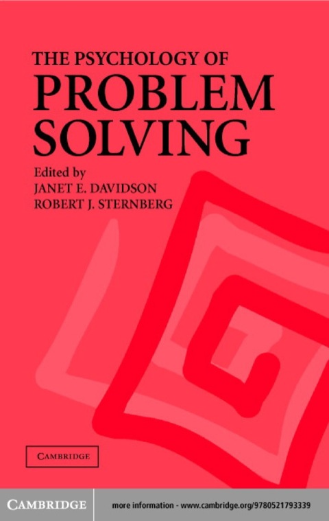 Cover image for book The Psychology of Problem Solving