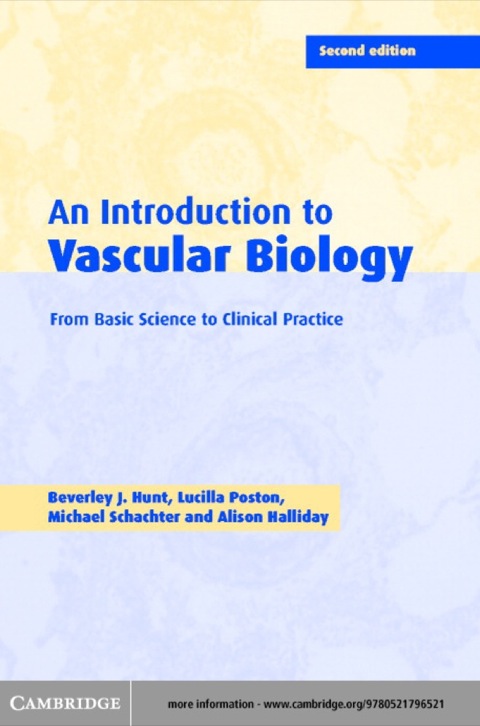 Cover image for book An Introduction to Vascular Biology