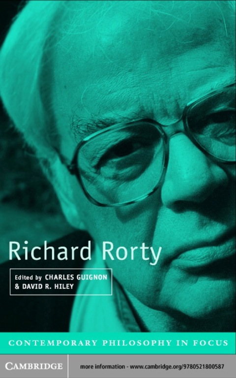 Cover image for book Richard Rorty