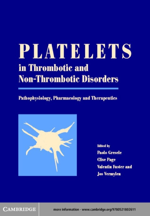 Cover image for book Platelets in Thrombotic and Non-Thrombotic Disorders