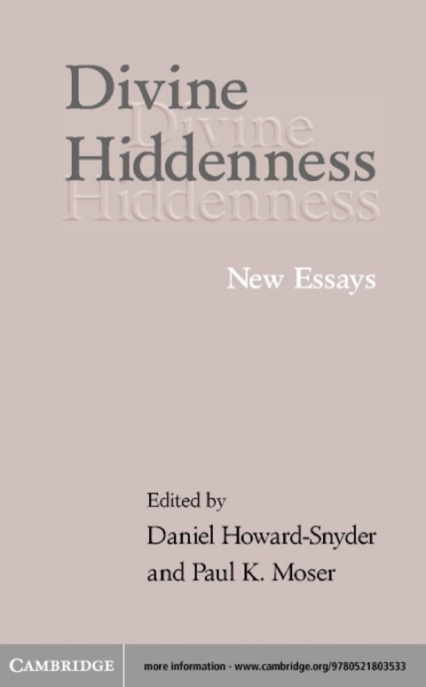 Cover image for book Divine Hiddenness
