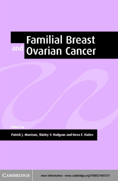 Cover image for book Familial Breast and Ovarian Cancer