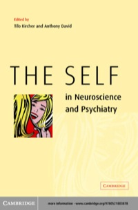 Cover image: The Self in Neuroscience and Psychiatry 1st edition 9780521803878