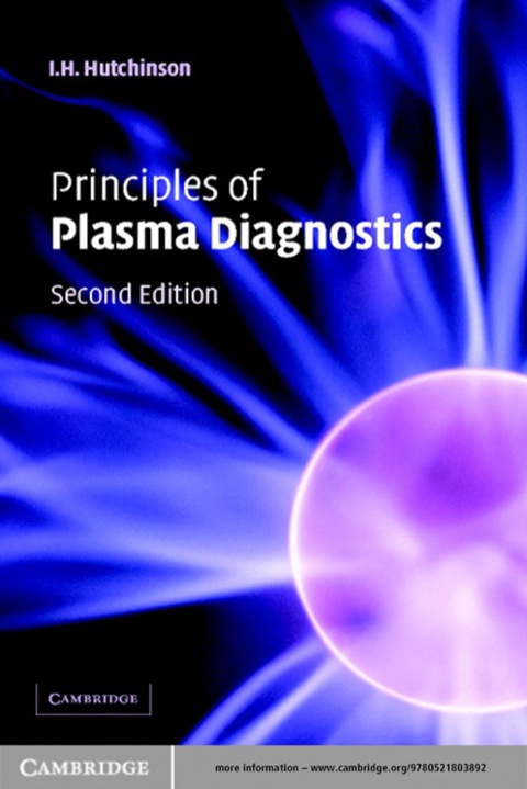 Cover image for book Principles of Plasma Diagnostics