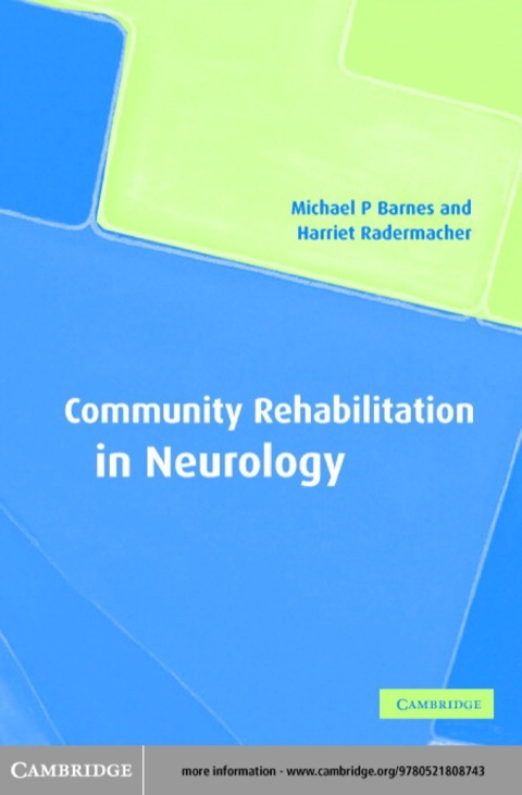 Community Rehabilitation in Neurology 