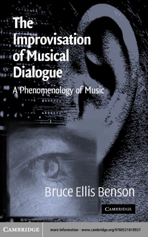 Cover image for book The Improvisation of Musical Dialogue