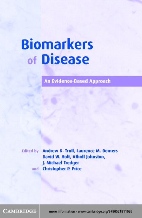 Cover image for book Biomarkers of Disease