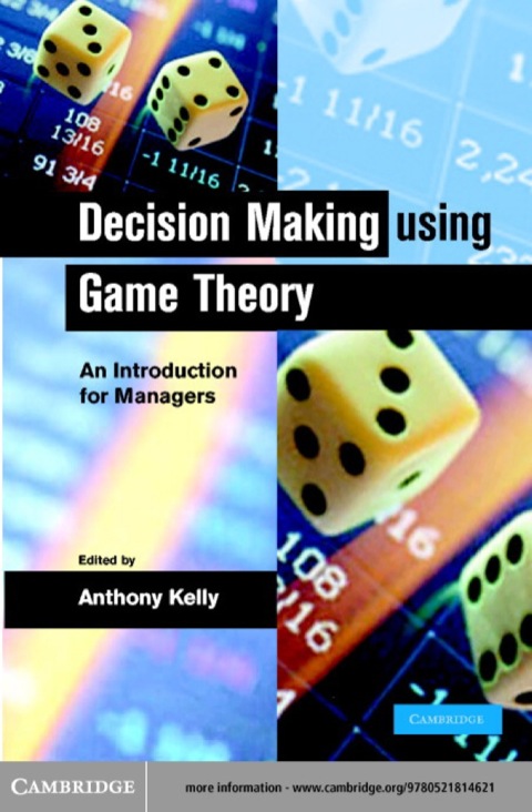 Cover image for book Decision Making Using Game Theory