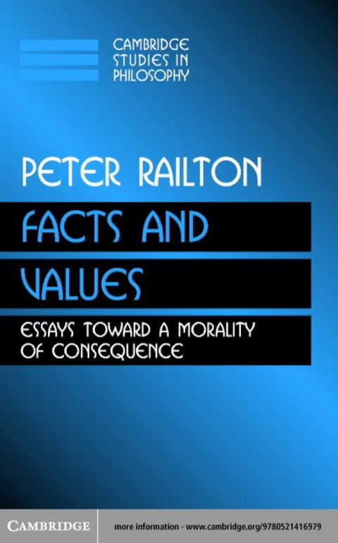 Cover image for book Facts, Values, and Norms