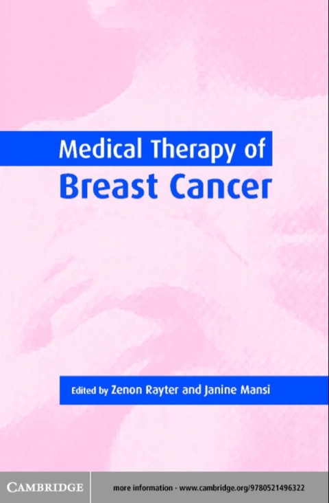 Cover image for book Medical Therapy of Breast Cancer